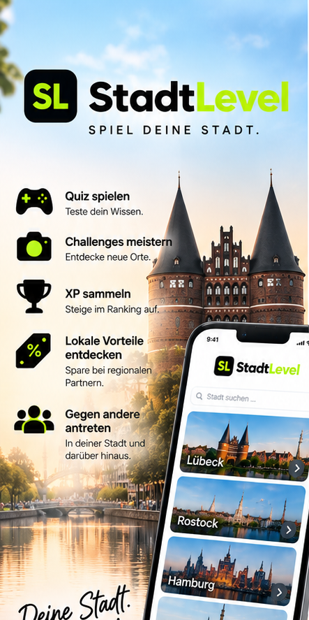 StadtLevel App und Stadtentdeckung