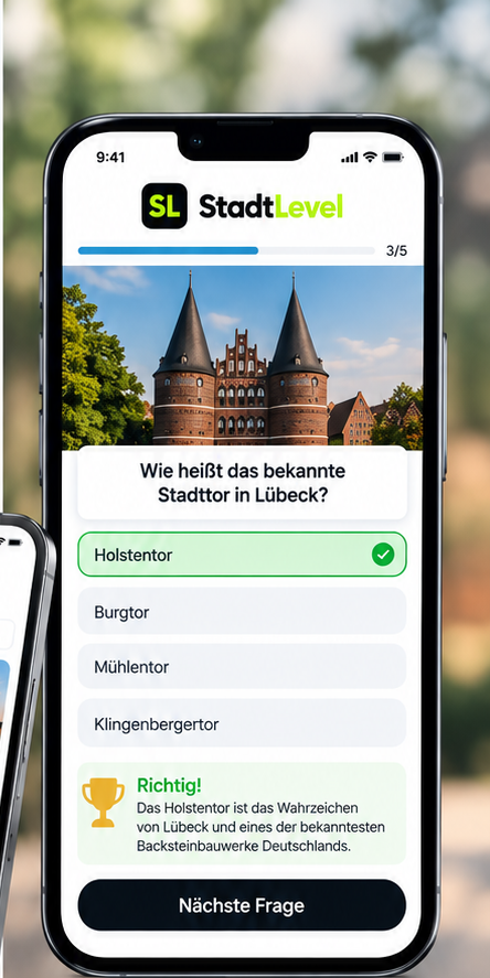 Quiz und Challenges in StadtLevel